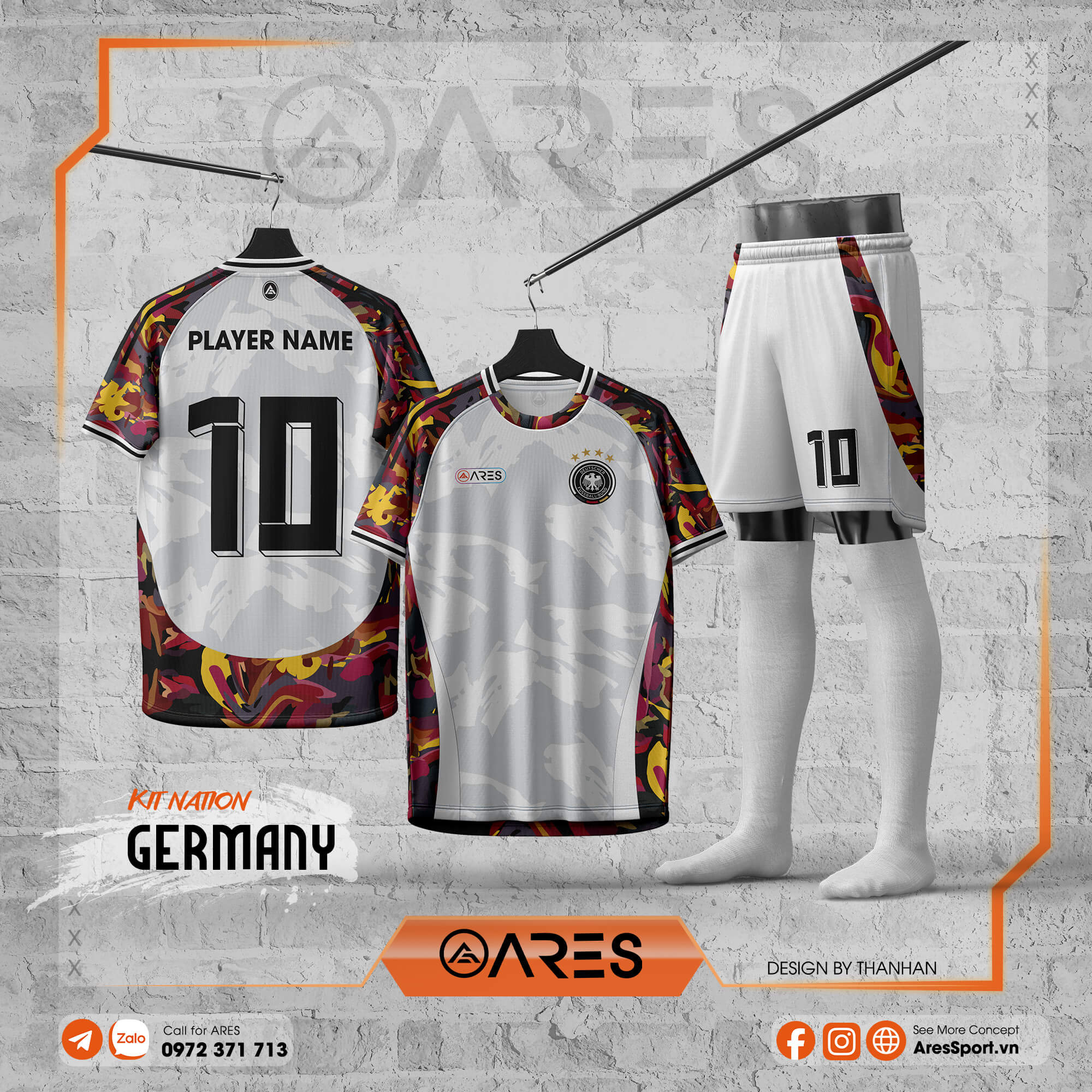 Áo đấu đội tuyển Đức được yêu thích như thế nào？ Cách chọn đúng!